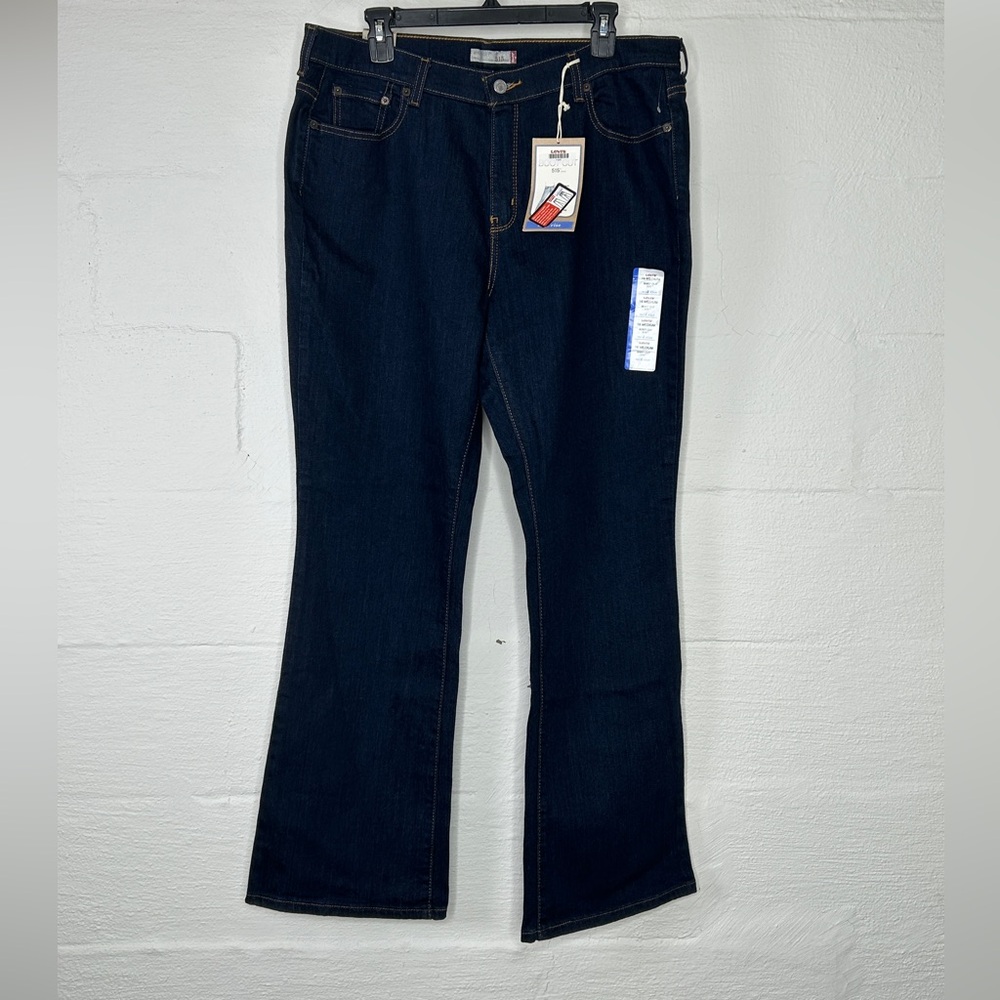 Levi's 515 Jeans Women’s 16 M Dark Blue Wash Bootcut (New Irregular)